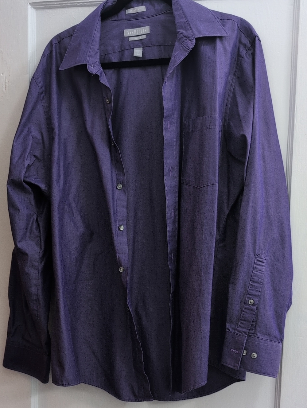 Van Heusen Deep Purple Men's Dress Shirt